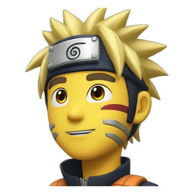 naruto avec un miel pops sticker