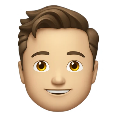 elon musk in Tesla sticker