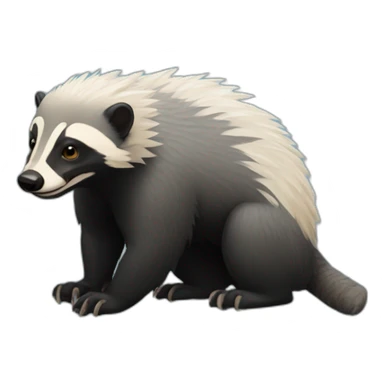 Honeybadger sticker