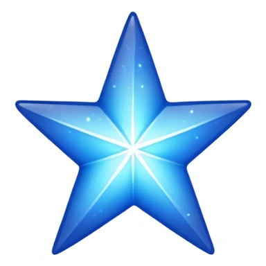 blue star emoji sticker