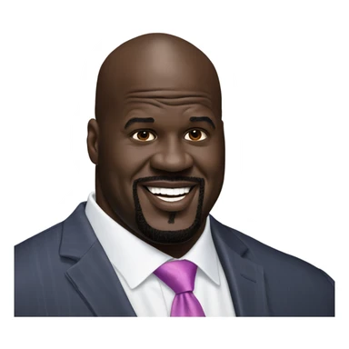 shaquille O’neal as a gummy sticker