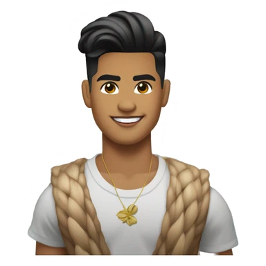 Bretman Rock Sacayanan Laforga is a Filipino-American beauty influencer and social media personality in Honolulu sticker