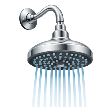 shower head sticker