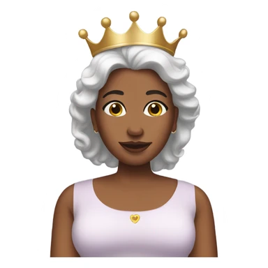 Self care queen sticker