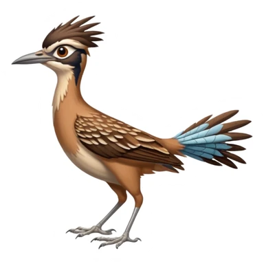 Running roadrunner sticker