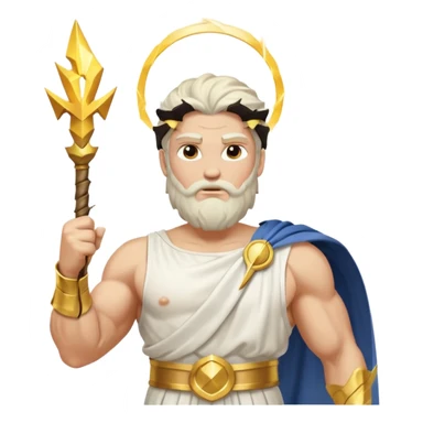 Zeus, God of Sky from Olympus Gods sticker