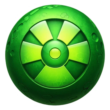 Radioactive sticker