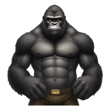 donald trump as a gorilla sticker