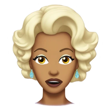 Rupaul crying out loud sticker