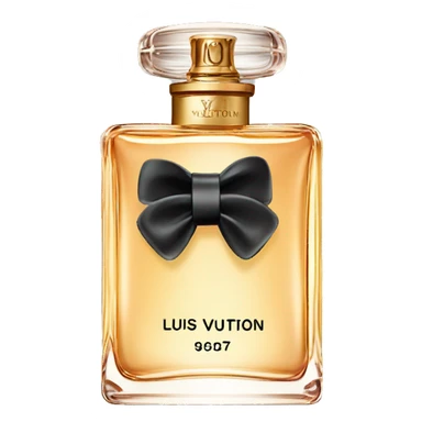 Luis Vuitton perfume sticker