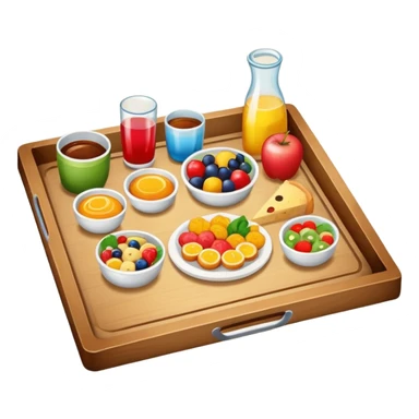 Food Serving Tray sticker