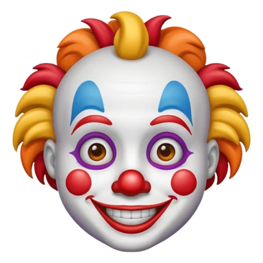 clown emoji sticker