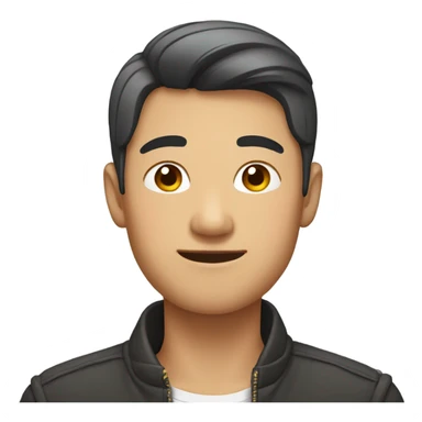 Gay Asian man sticker