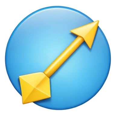 Cartoon arrow cursor clicking on a button sticker