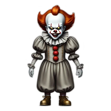 Pennywise the clown Mad sticker