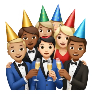 create an emoji that represents a conference  sticker