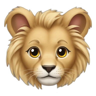 lionhead sticker