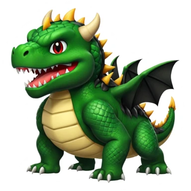 Bowser-Toothless-fusion sticker