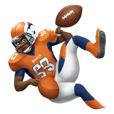 Bronco losing game sticker