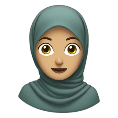 Hijabi saying truth sticker