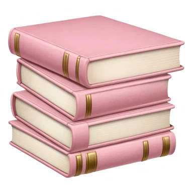 libros rosas clarito sticker