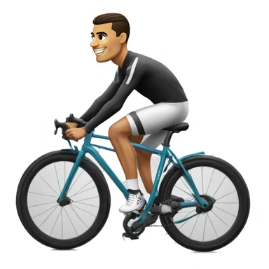 CR7 sur le vélo  sticker