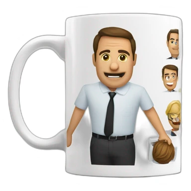 best boss the office series mug sticker