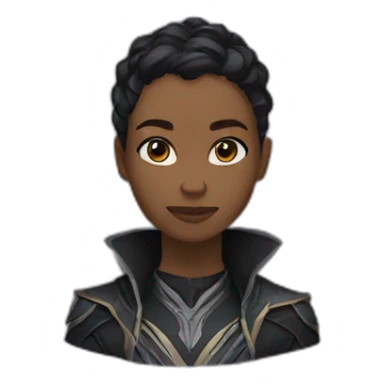 Signe wakanda forever sticker