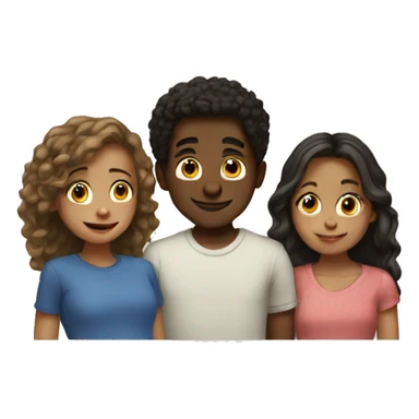 3 siblings sticker