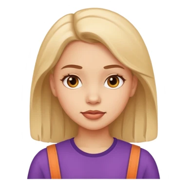 A girl with attitude sticker