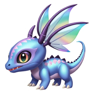 Meloetta-Cresselia-Palkia-Spyro-Toothless-Stitch-Fakémon-creature-hybrid sticker
