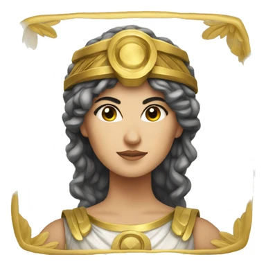 goddess Athena sticker