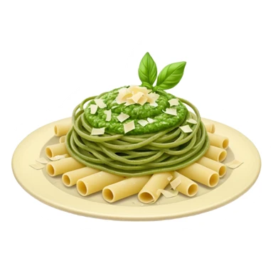 pasta with pesto sticker