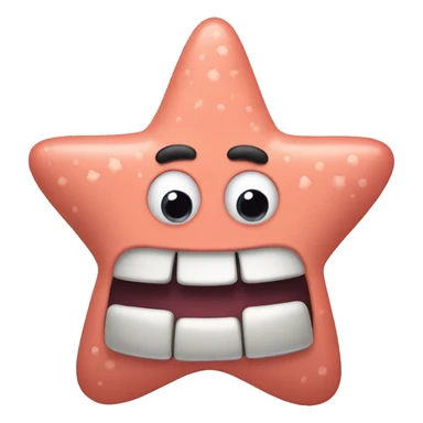 patrick star 56 × 56 sticker