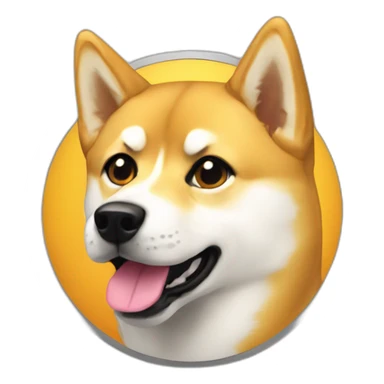 Doge-coin-crypto-anime sticker