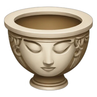 greek oracle bowl sticker