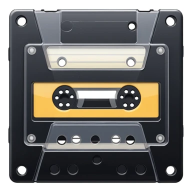 cassette sticker