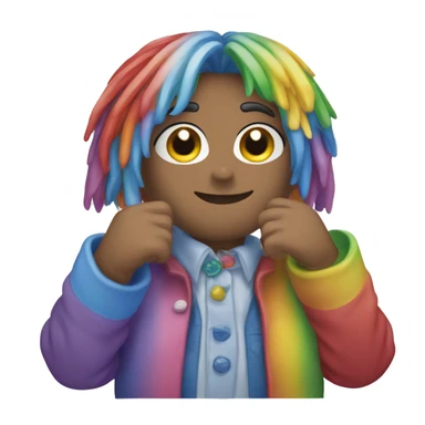 tableu arc en ciel sticker