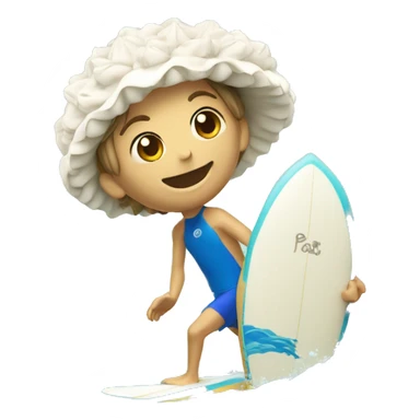 Un surfer sui fais une pavlova sticker