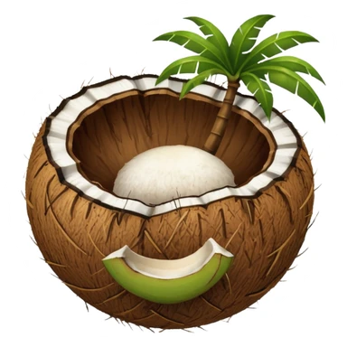 Noix de coco sticker