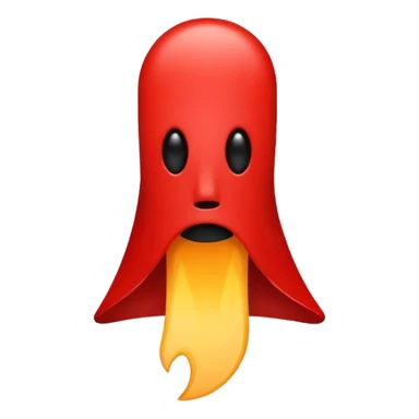 exclamation mark full red no face sticker