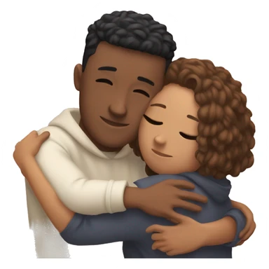 Me hugging my boyfriend  sticker