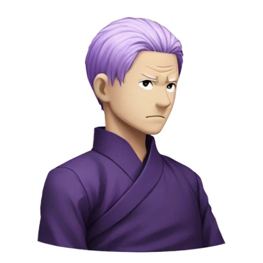 Satoru Gojo (jujutsu kaisen) hollow purple sticker