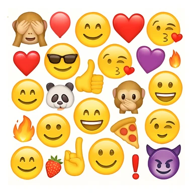 show more emoji sticker