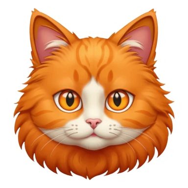 A cat with a star eyes sticker