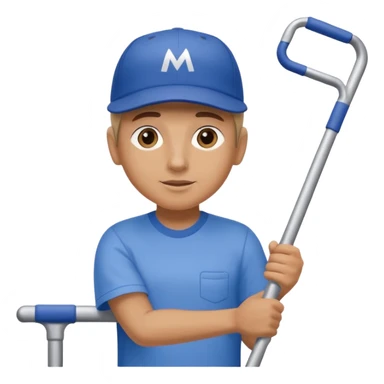 Rider holding grab bar,Metro Riders,with metro rail inside sticker