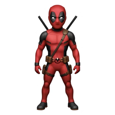deadpool from Deadpool & Wolverine movie sticker