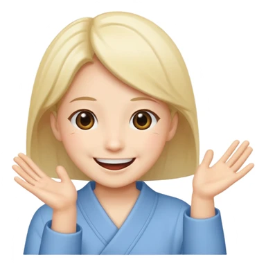 Ich fühle mich heute sehr glücklich,weil meine Schwester aus Japan kommt. sticker