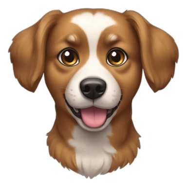 cocker-and-pomsky-dog sticker