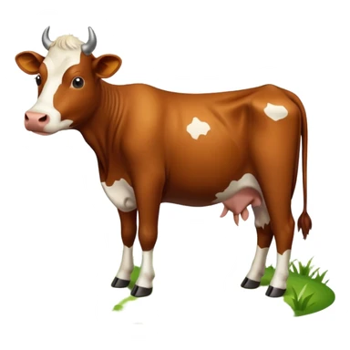 Cow sticker